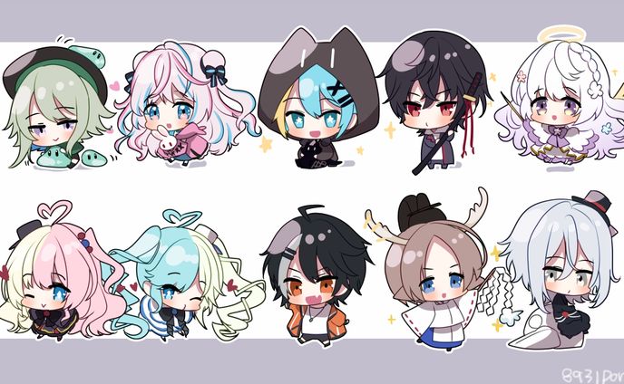 デフォルメイラスト、レコーディング