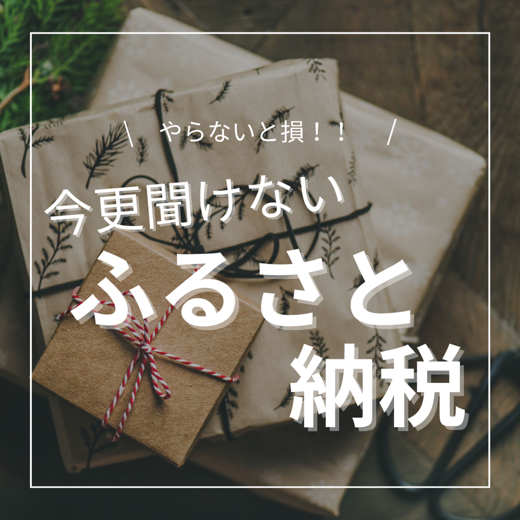 今更聞けないふるさと納税-1