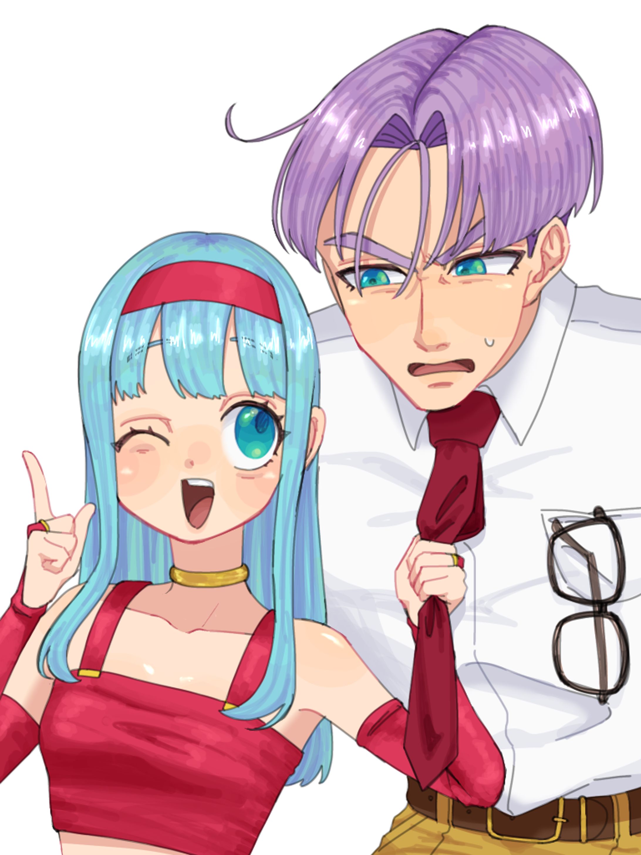 トランクス＆ブラ(ドラゴンボールGT)-1