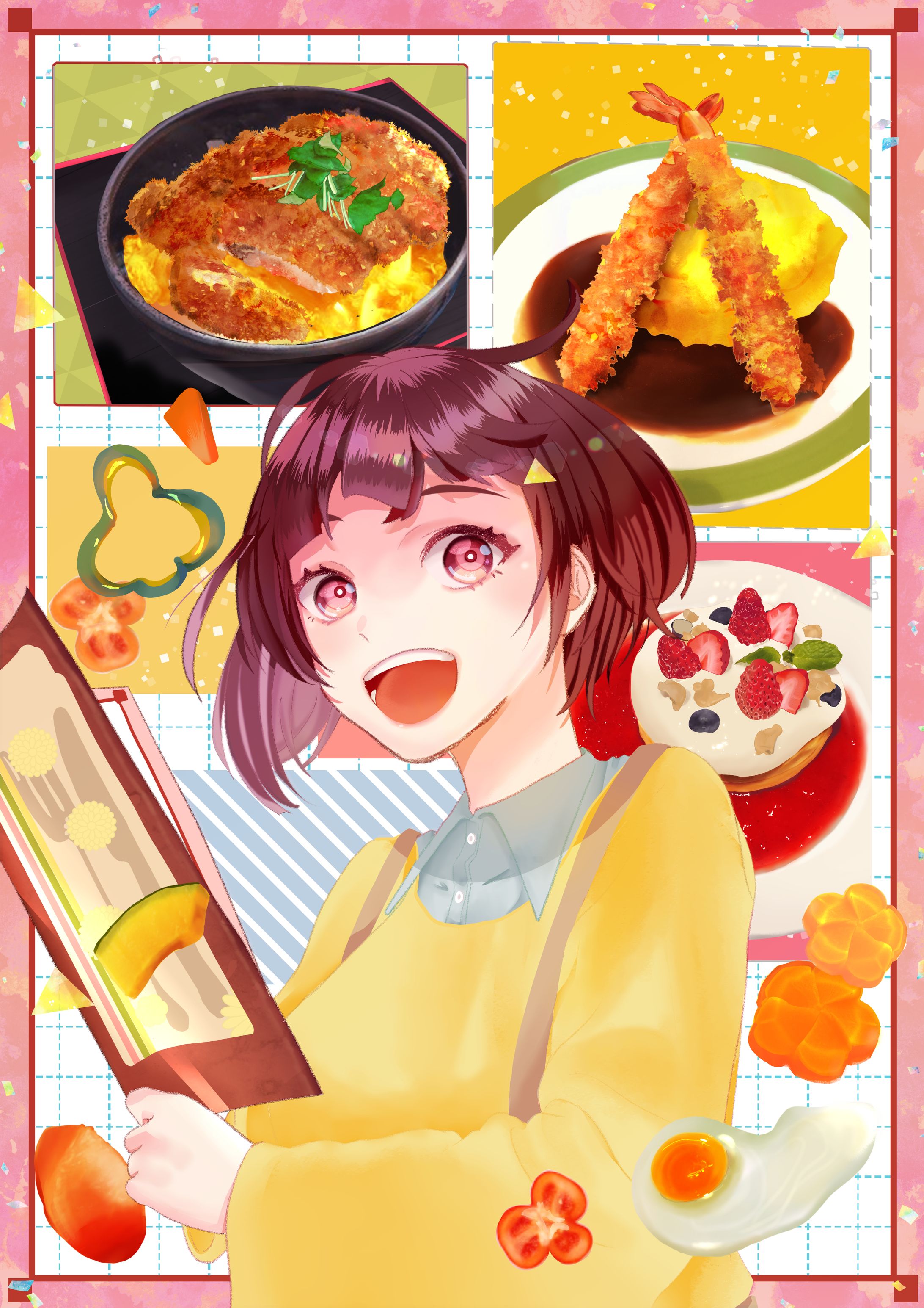 イラスト_Today’s meal!-1
