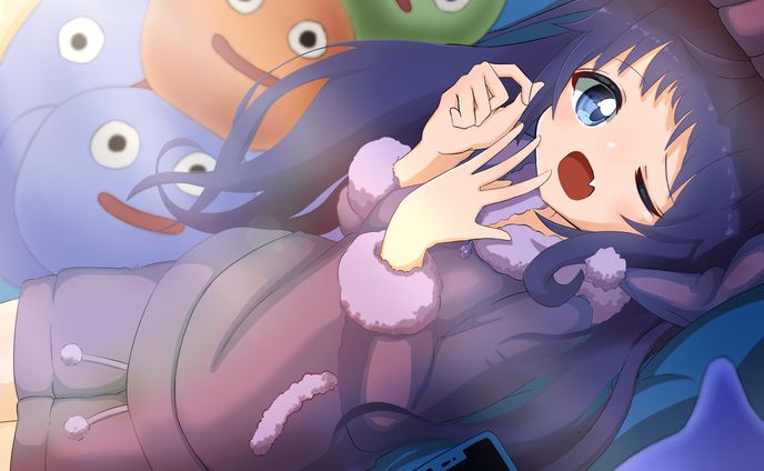 スライムが大好きな少女