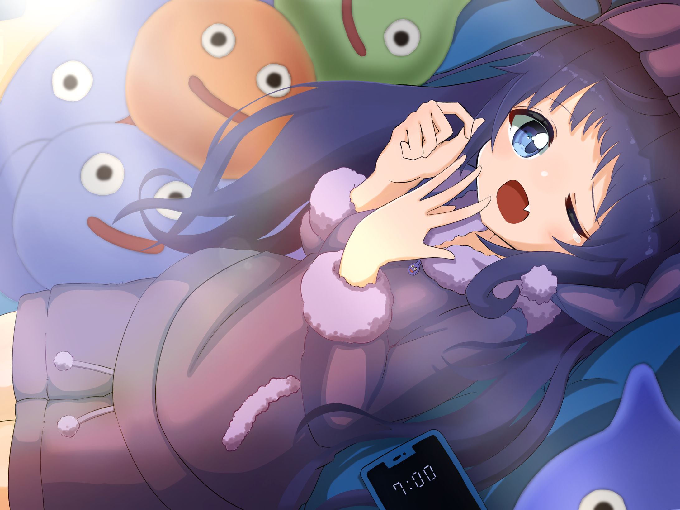 スライムが大好きな少女-1