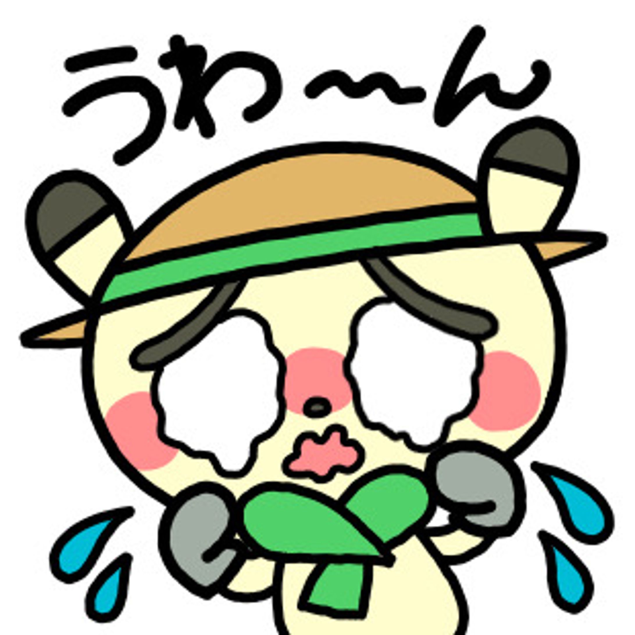 帽子くん◇スタンプ用イラスト-1