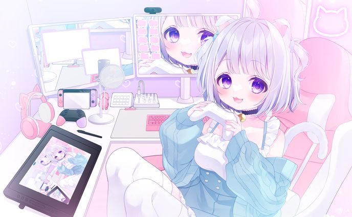 猫羽ころん様 イラスト
