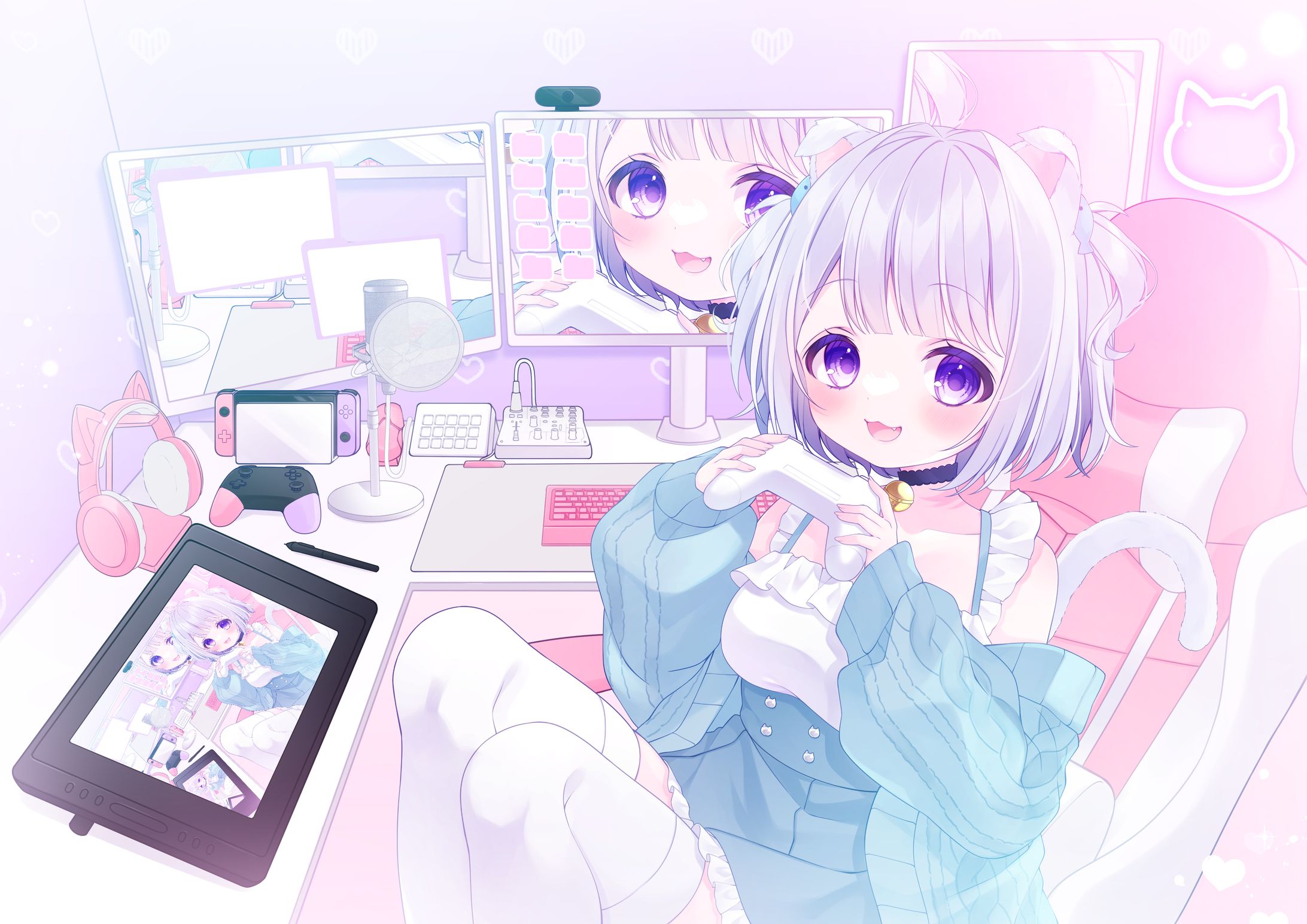 猫羽ころん様 イラスト-1