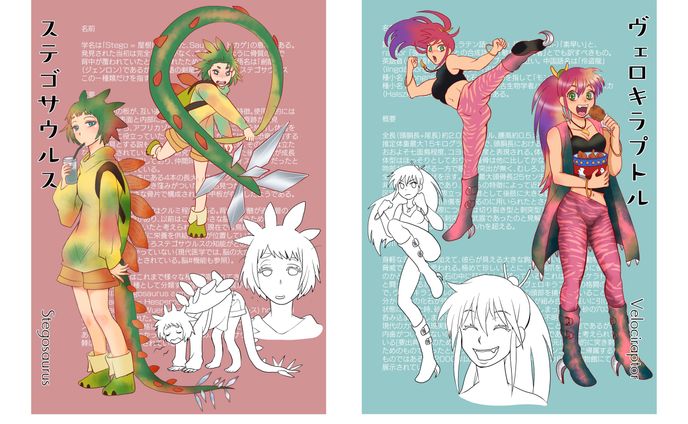 漫画家、イラスト作品