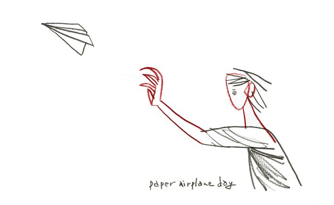 紙飛行機の日