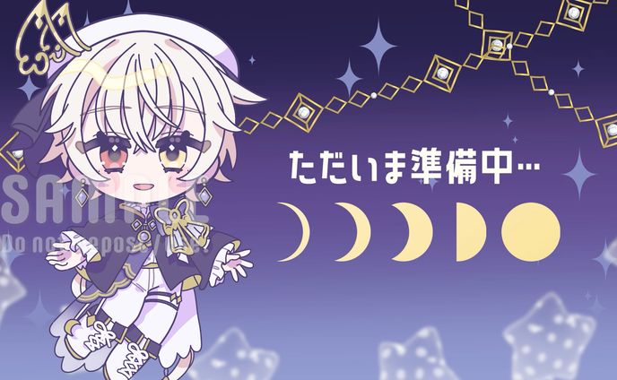 卯ノ花ひいろ様 配信待機画面