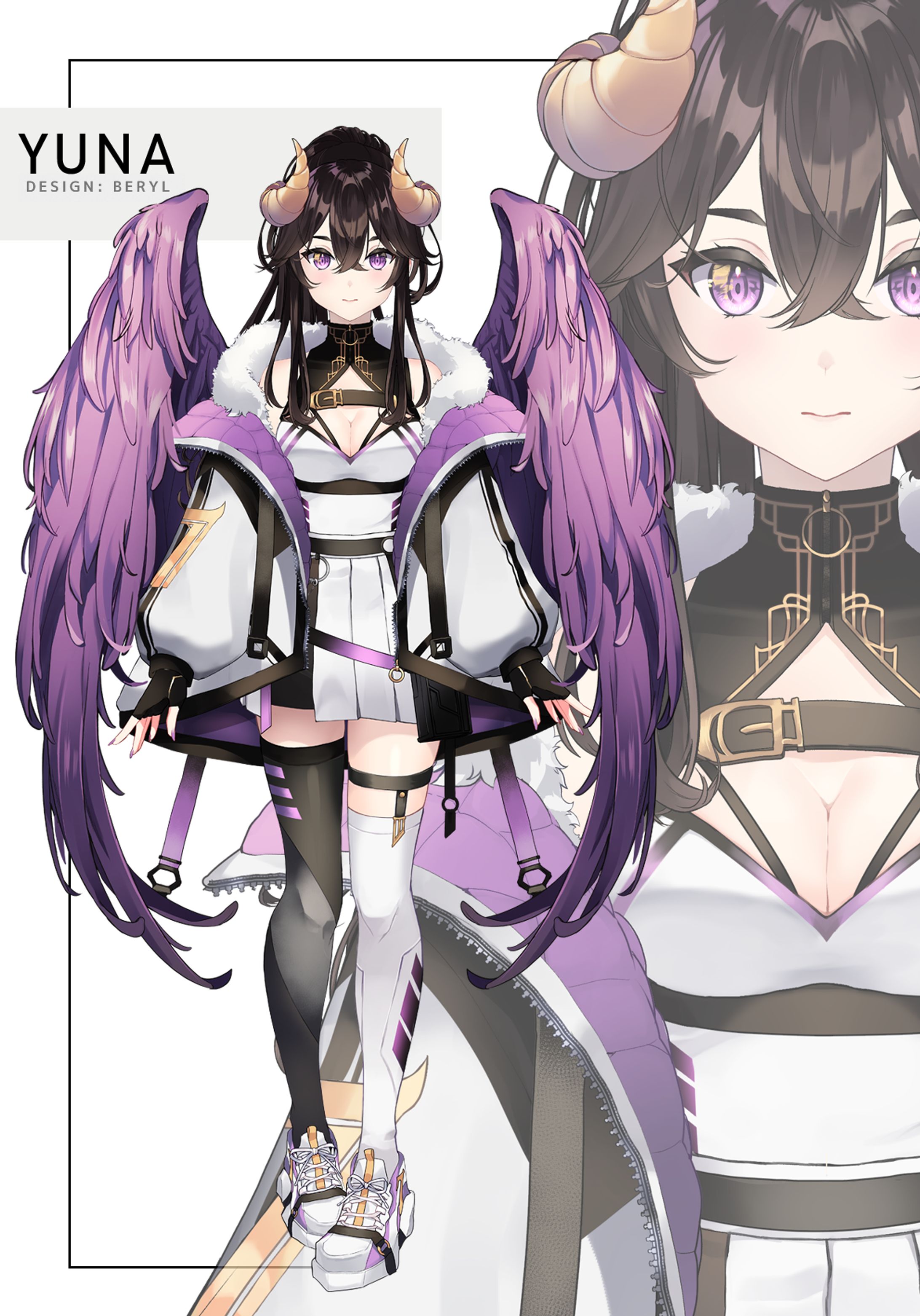 Vtuberモデル・ユナ・2020-1