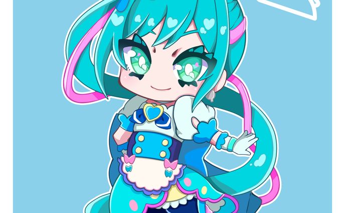 趣味絵（キュアスパイシー）