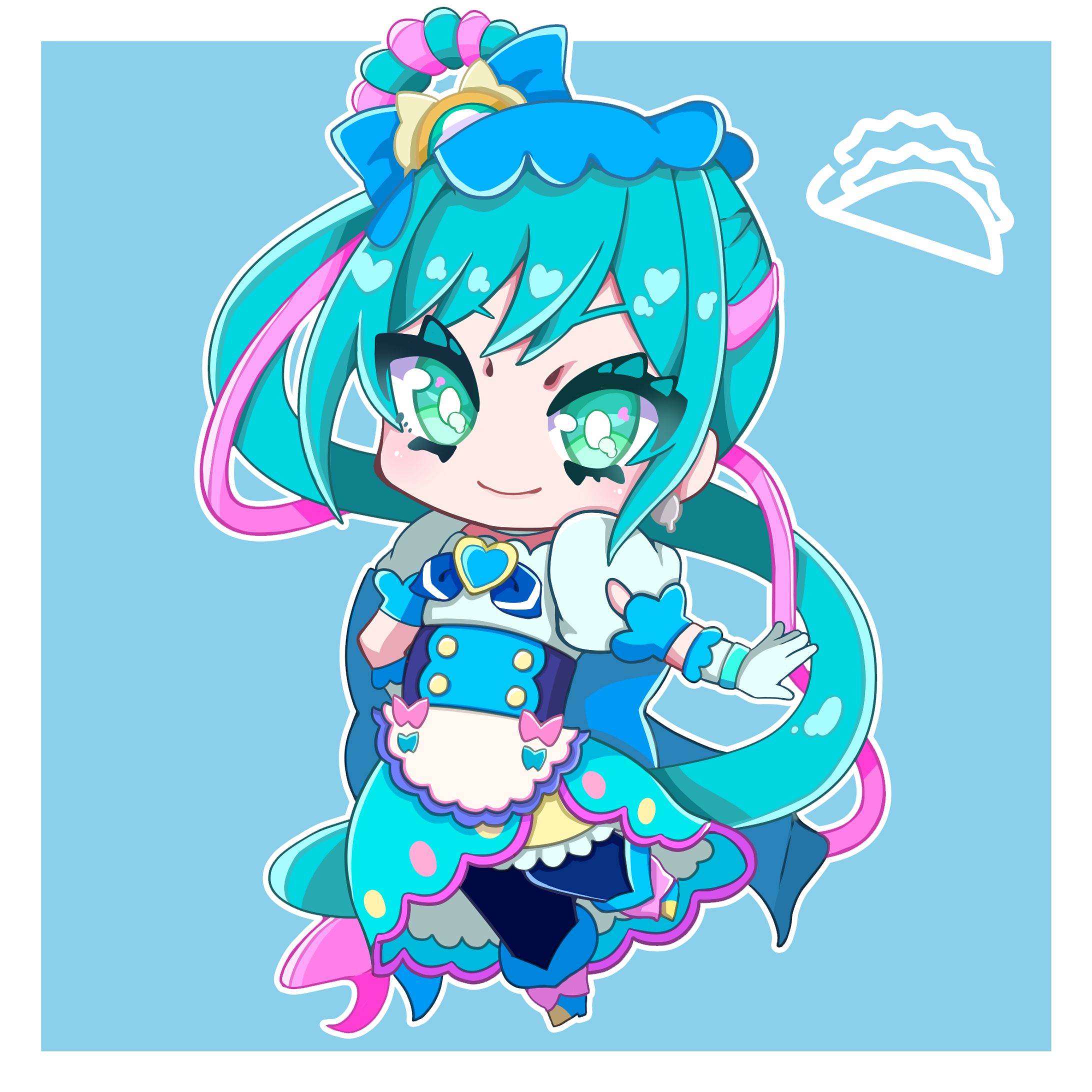 趣味絵（キュアスパイシー）-1