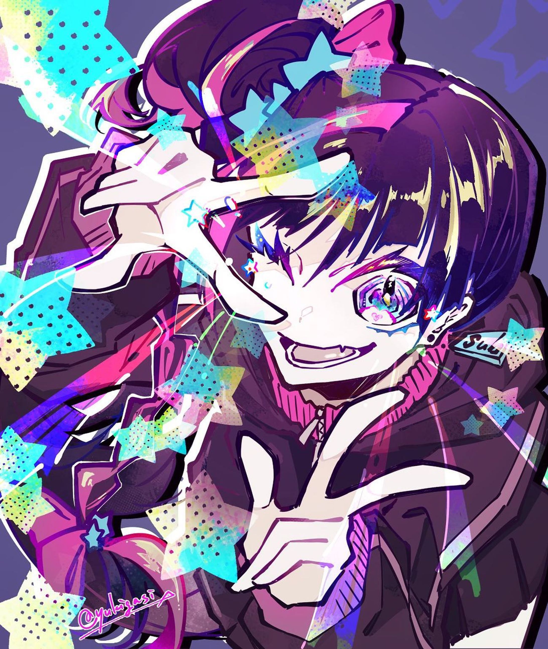 ウィンク💫💫
❄️
❄️
❄️
 #イラスト  #イラストレーション  #イラストグラム  #オリジナル  #創作  #iilustration  #illust  #illustragram  #drawing #draw  #art #いらすとぐらむ-1