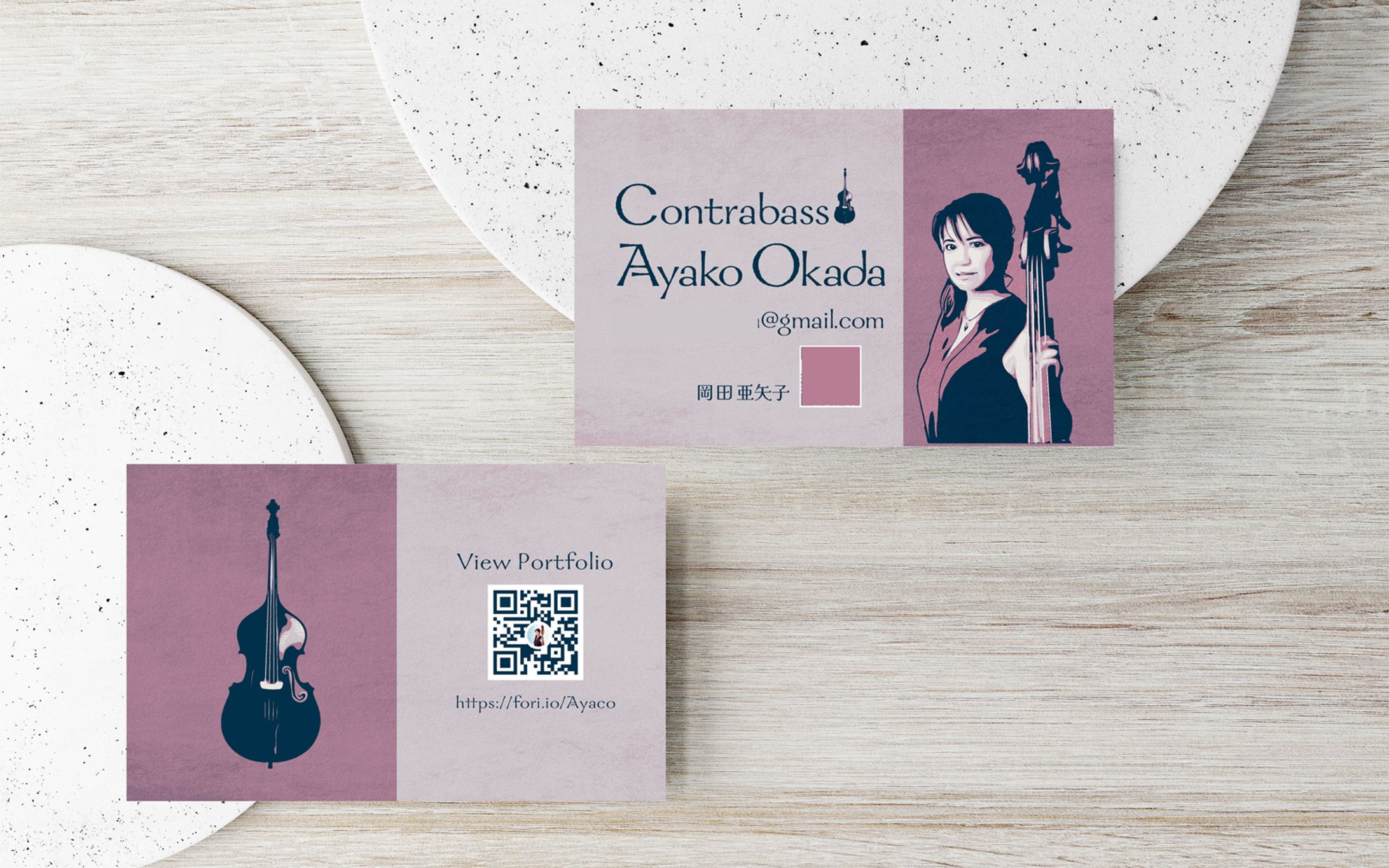 business card：Contrabassist-1