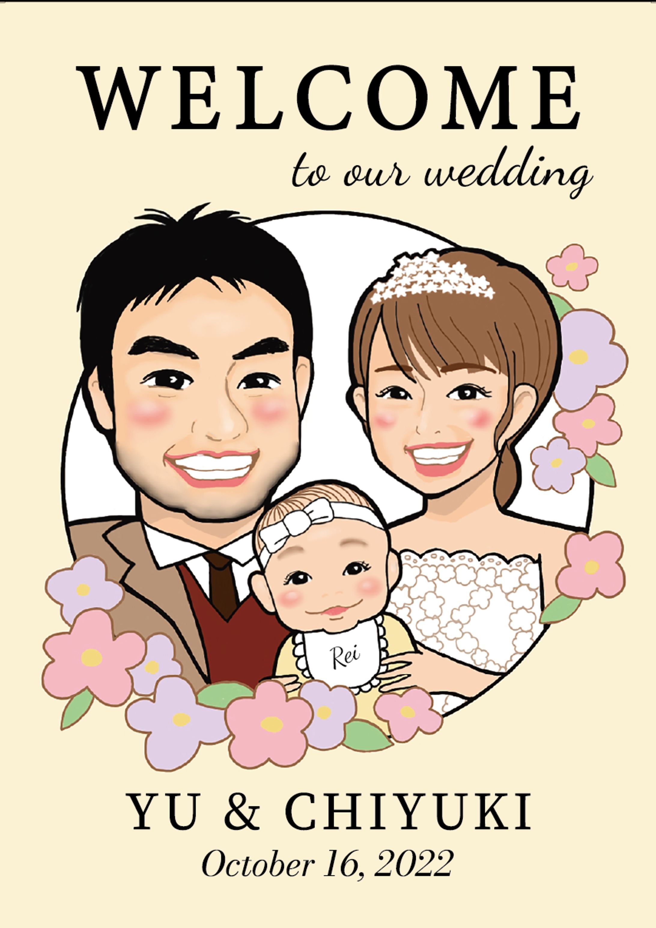 結婚式ウェルカムボード-1