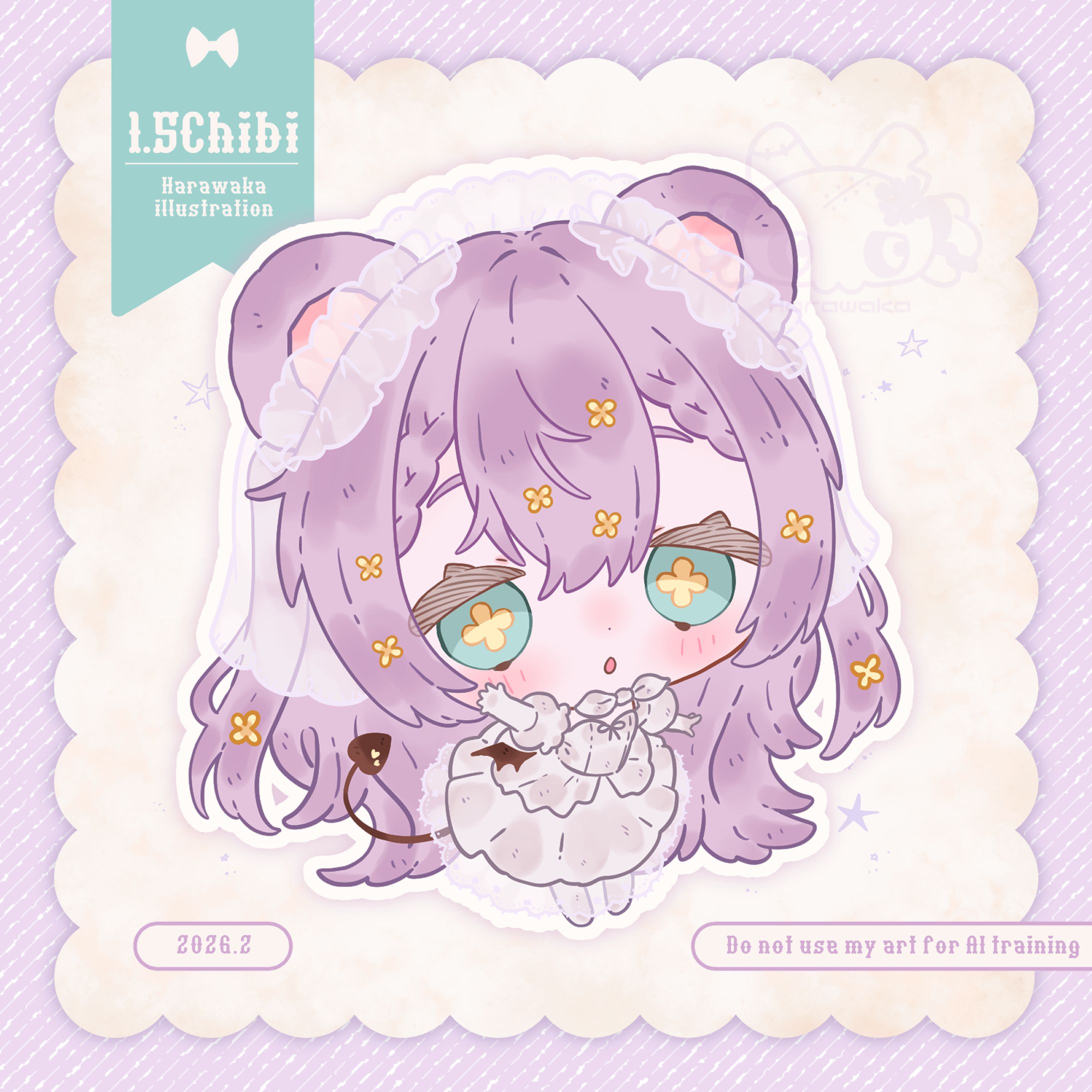 栞月つみき様　1.5頭身Chibi-1