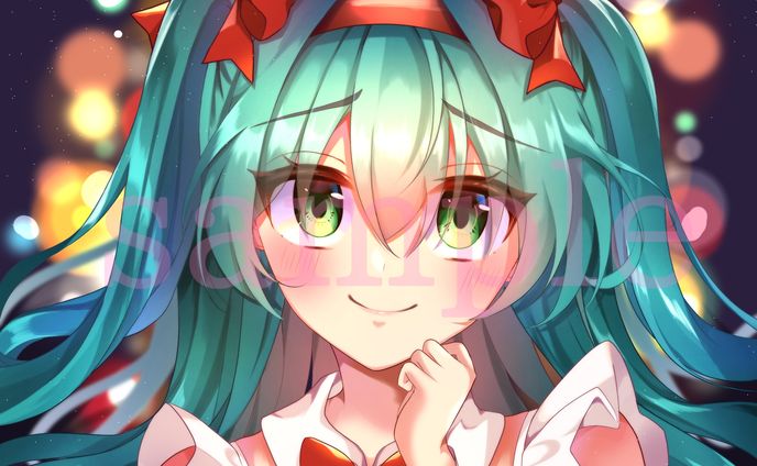 【一枚絵】POPO公式ライバー夢見めりー様　限定イラスト