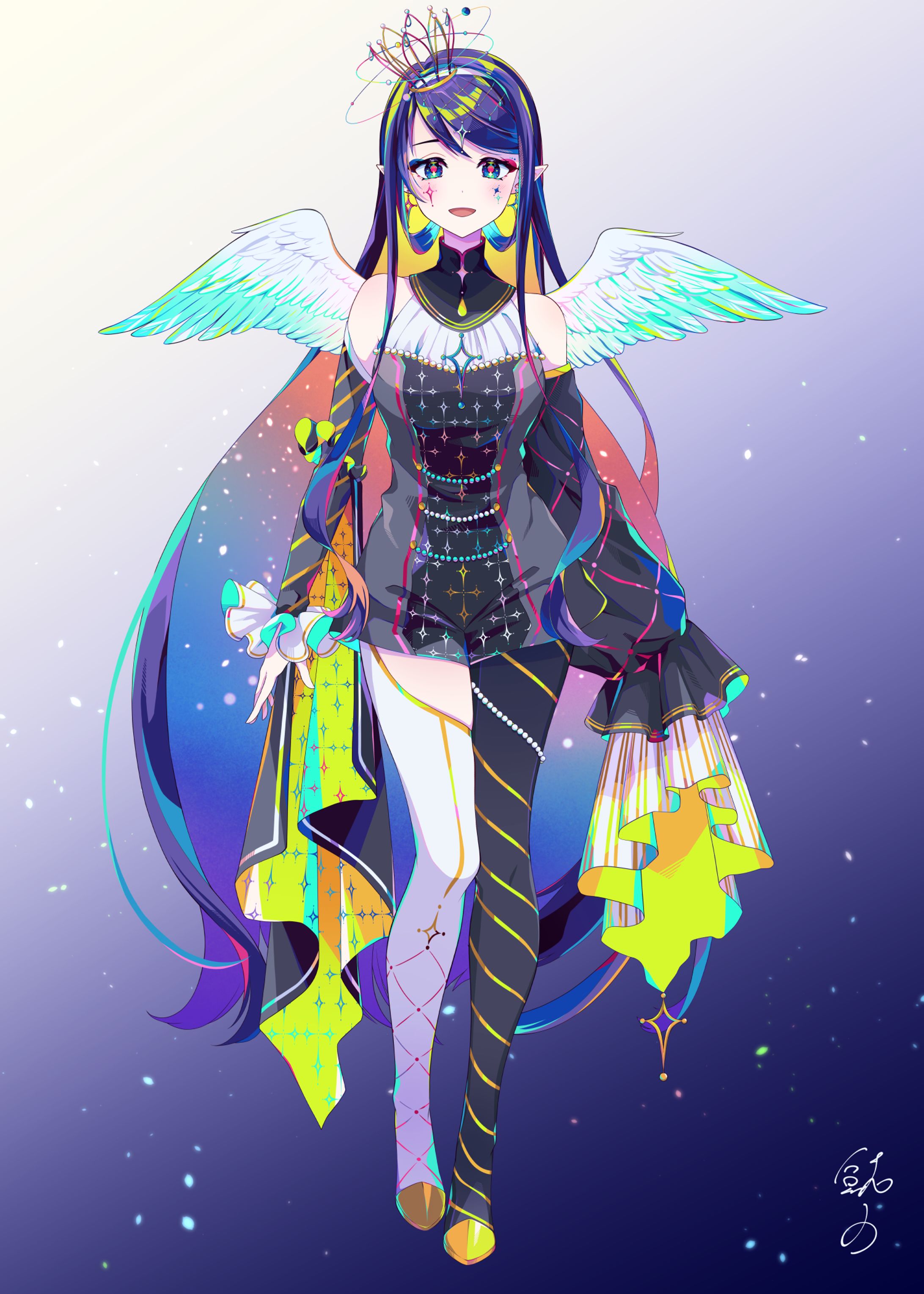 海外VTuberモデルイラスト-1