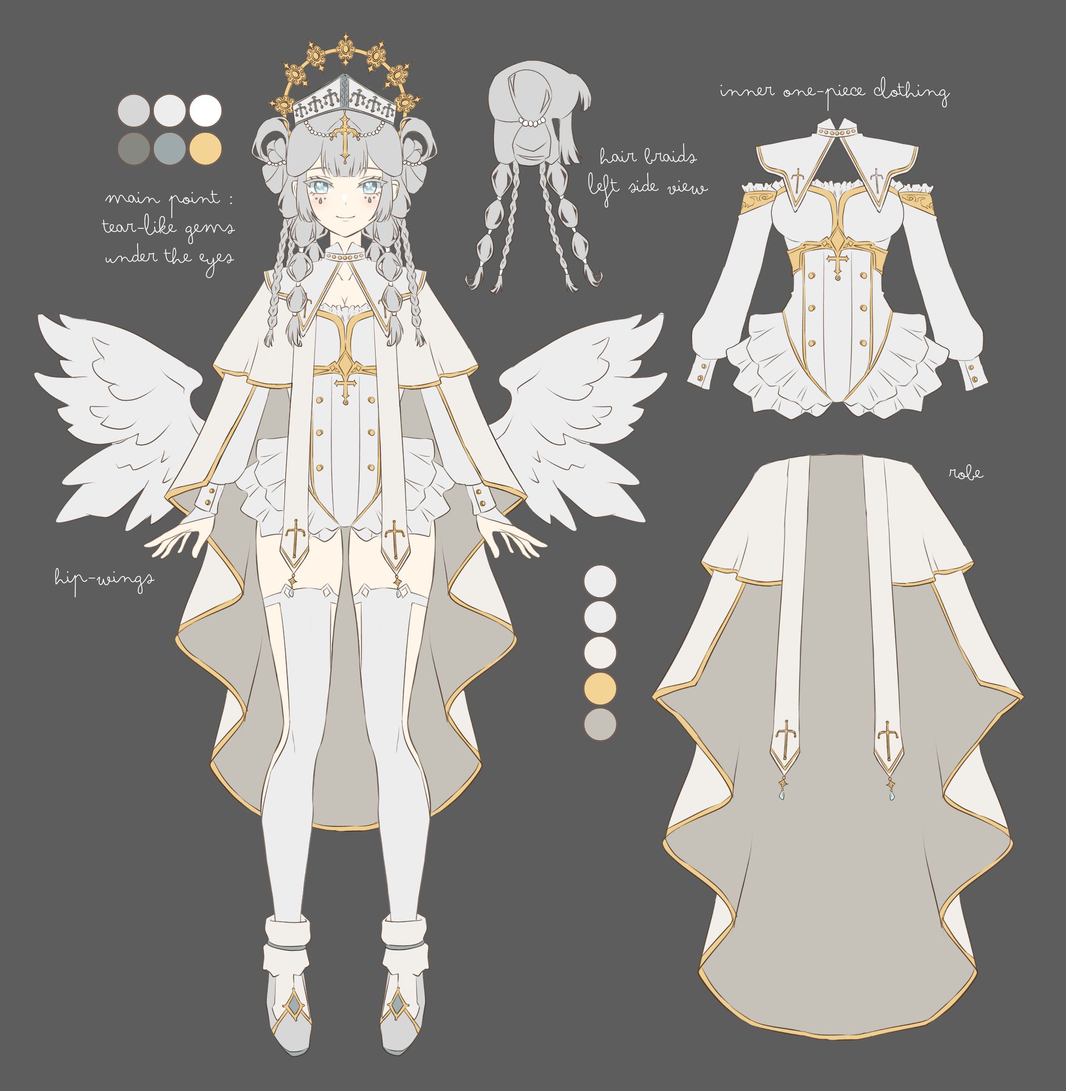 キャラクターデザイン Character Designs-1