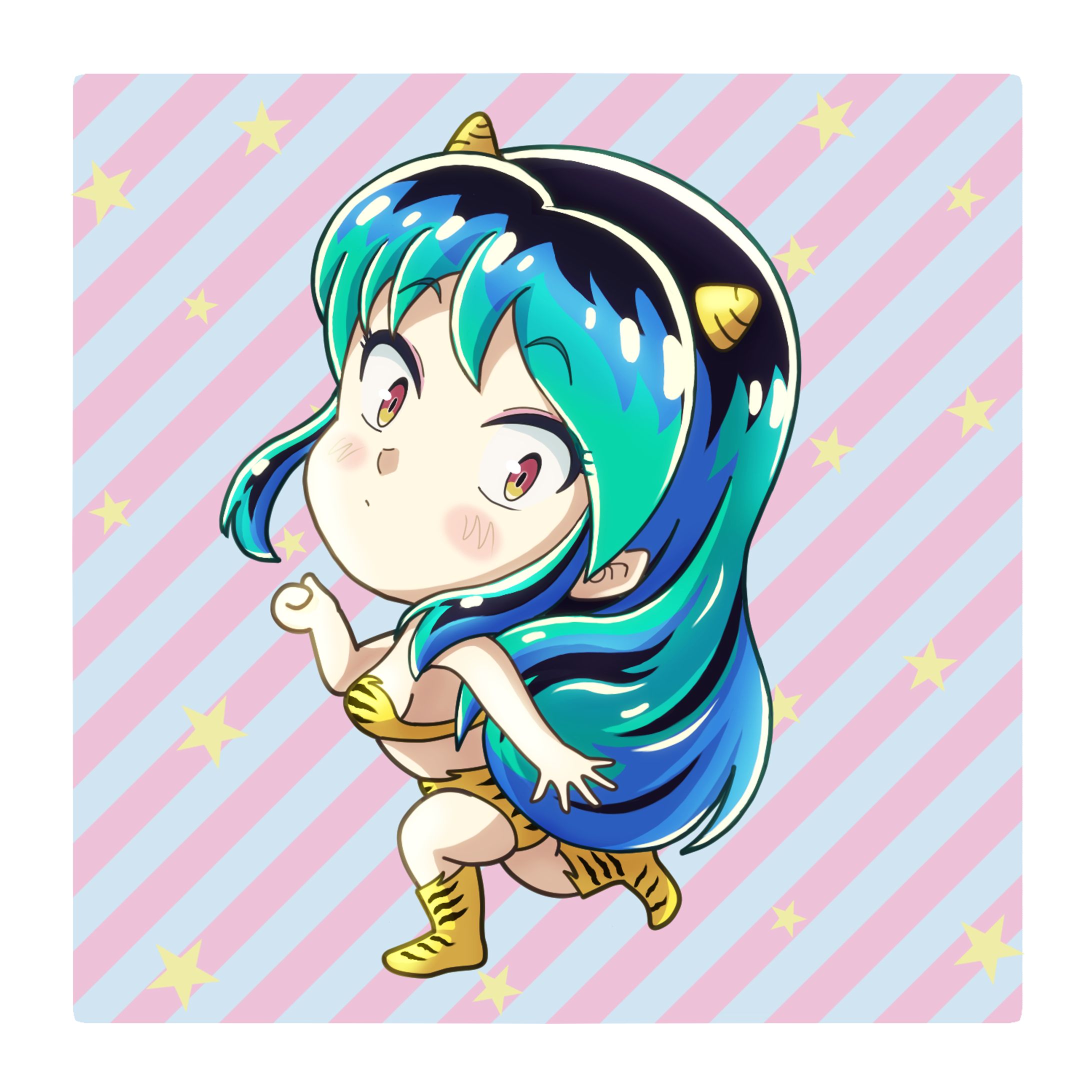 デフォルメ(ラムちゃん)-1