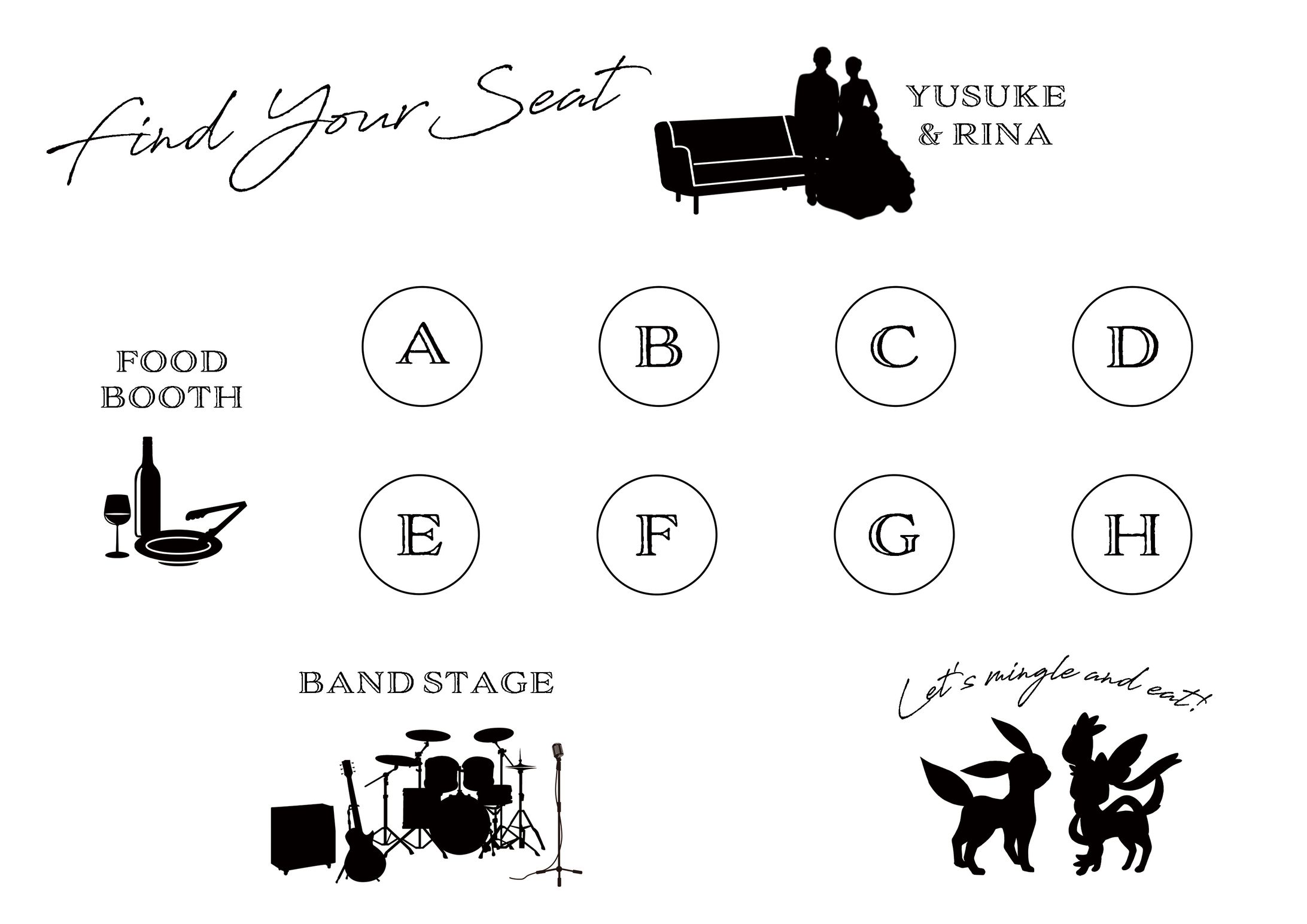 【座席表】wedding party-1