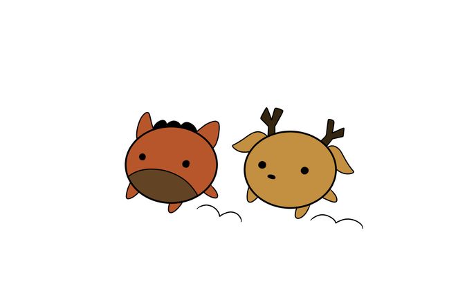 うましかやろうさん　ミニキャラ