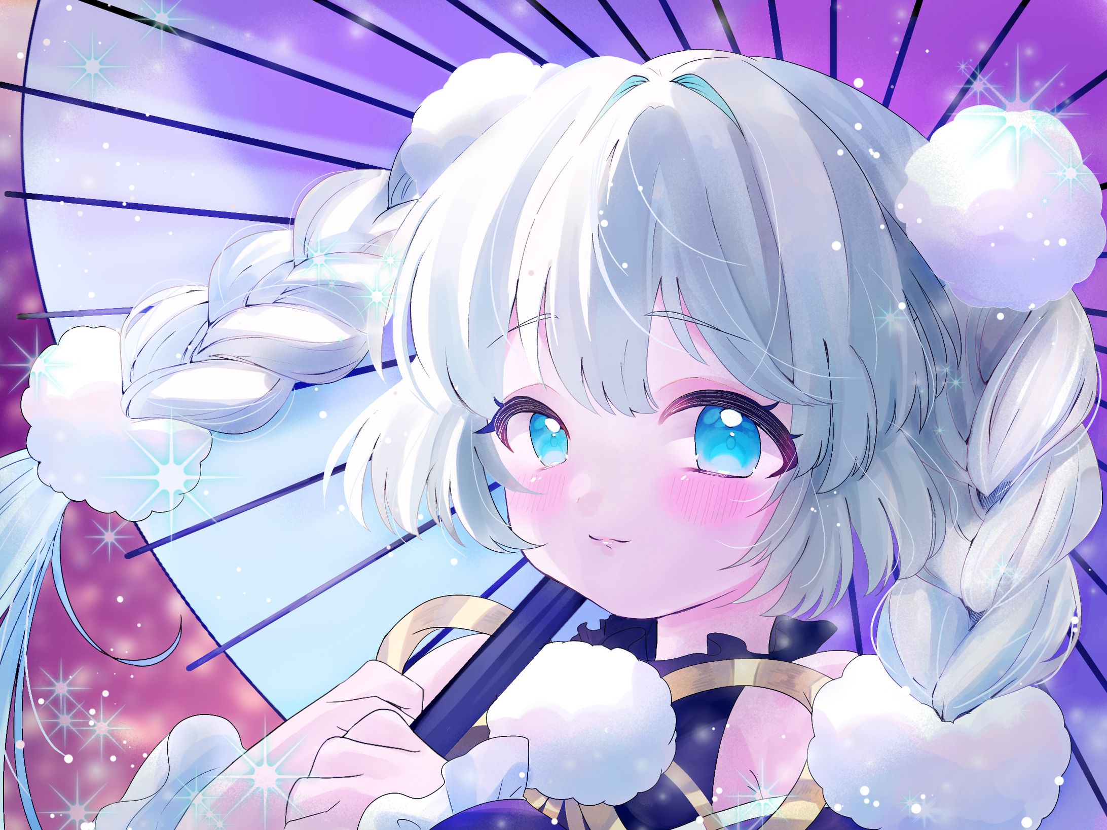 IRIAMライバー様　肩上一枚絵-1