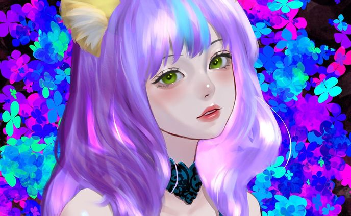 依頼(*´︶`*)♡Thanks!
 #イラスト  #digitalart  #依頼募集中