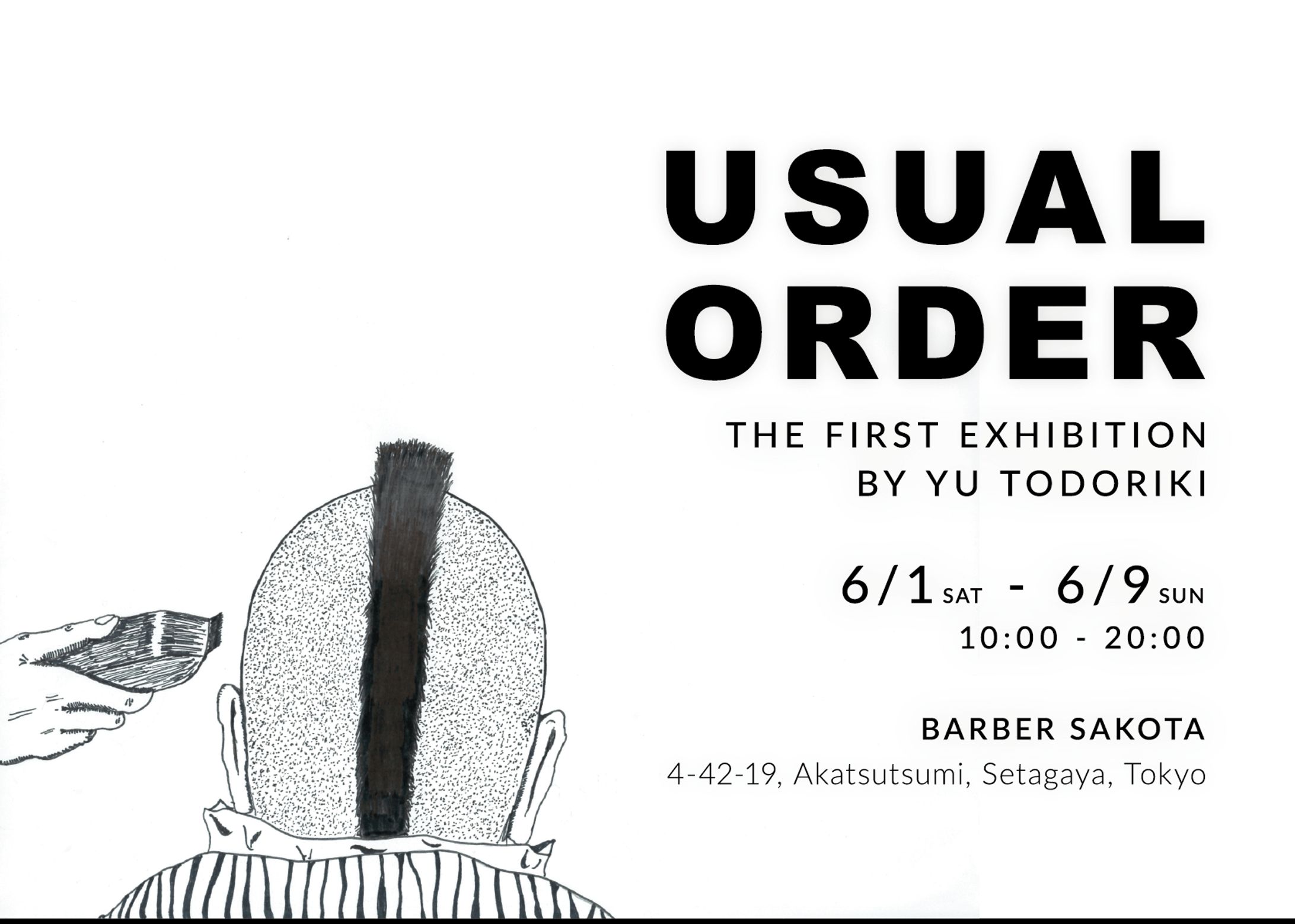 USUAL ORDER | exhibition flyer-1