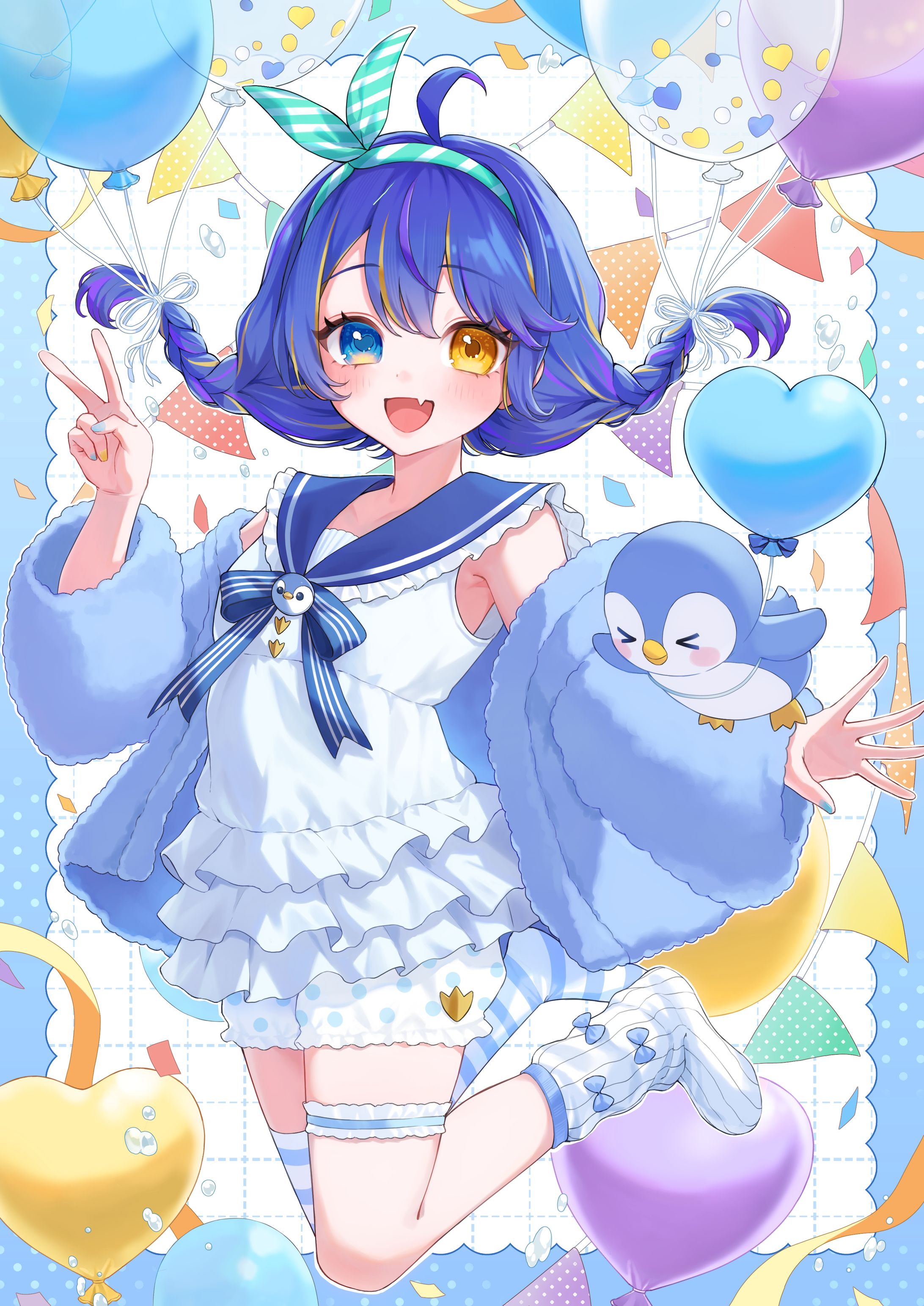 こがたまる様　お誕生日イラスト-1