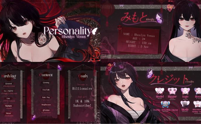 【✦ Slide Debut ✦ 】❥ @saniy4h_l.n0v 【 VTuber 】