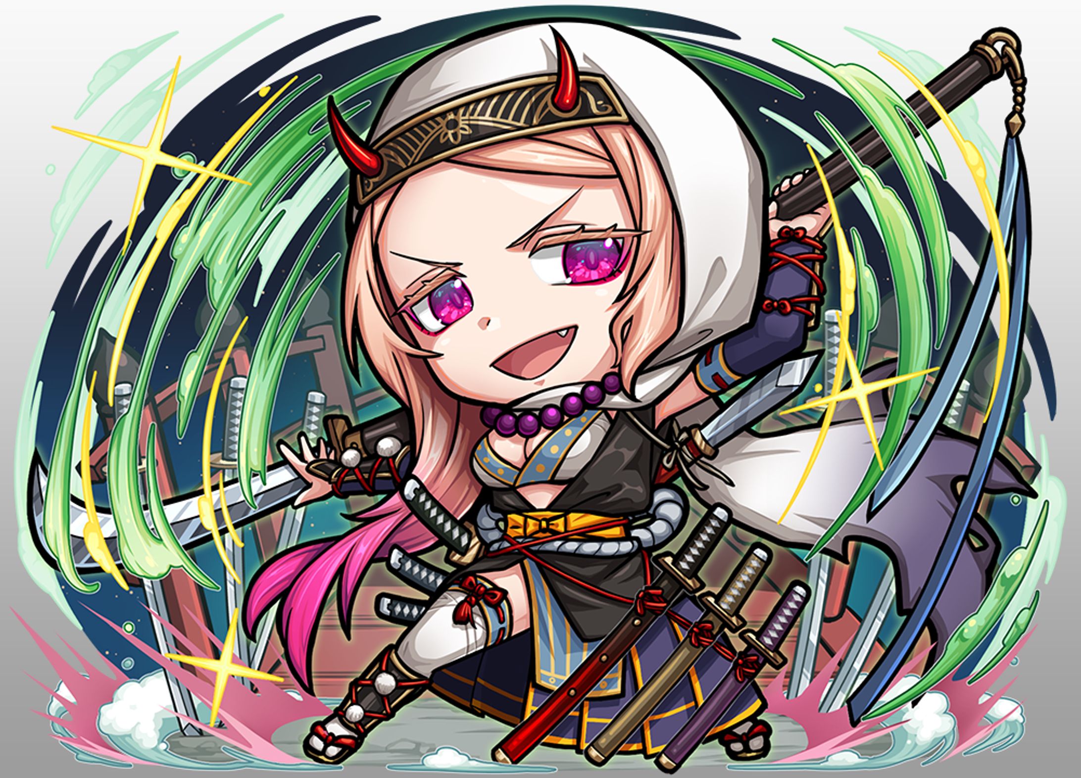 【実績】アプリゲーム　ユニットイラスト③-1
