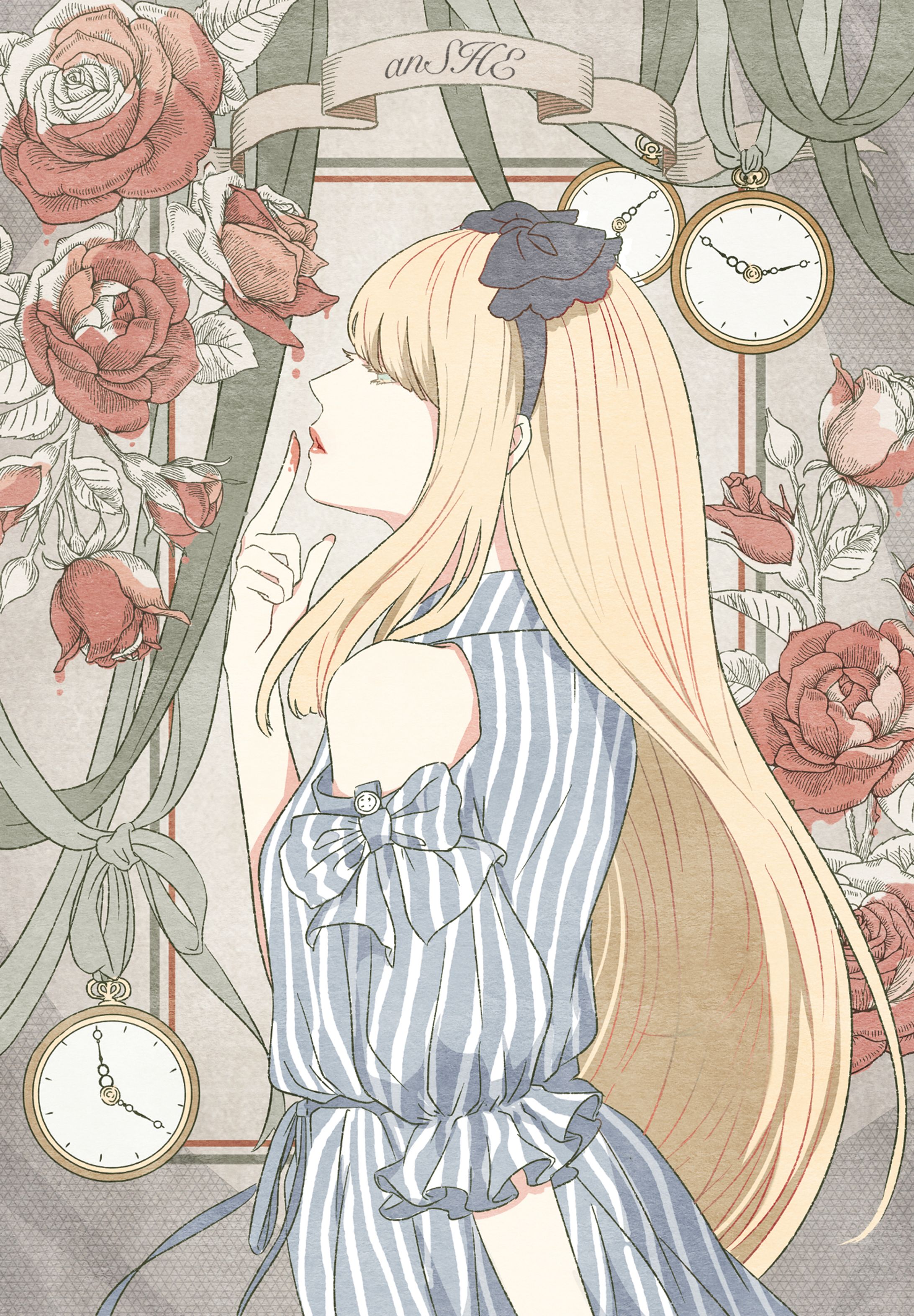 アンティーク風イラスト-1