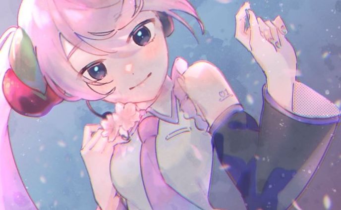 #ミクの日  #ミクの日2022  #初音ミク #桜ミク 
 
#イラスト  #イラストレーター  #illustration  #illust  #illustrator  #painting  #paint  #painter  #drawing  #draw  #drawer