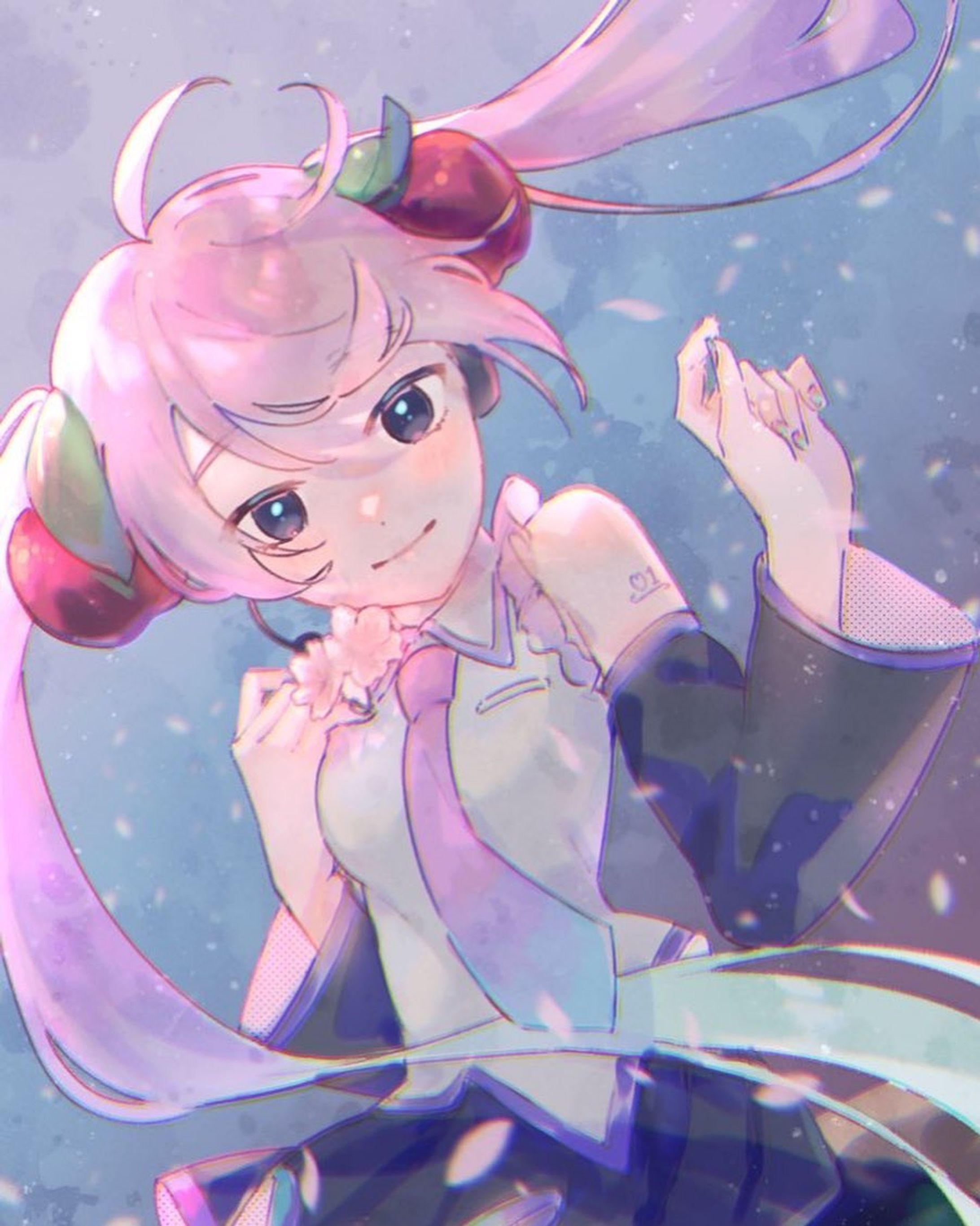 #ミクの日  #ミクの日2022  #初音ミク #桜ミク 
 
#イラスト  #イラストレーター  #illustration  #illust  #illustrator  #painting  #paint  #painter  #drawing  #draw  #drawer-1