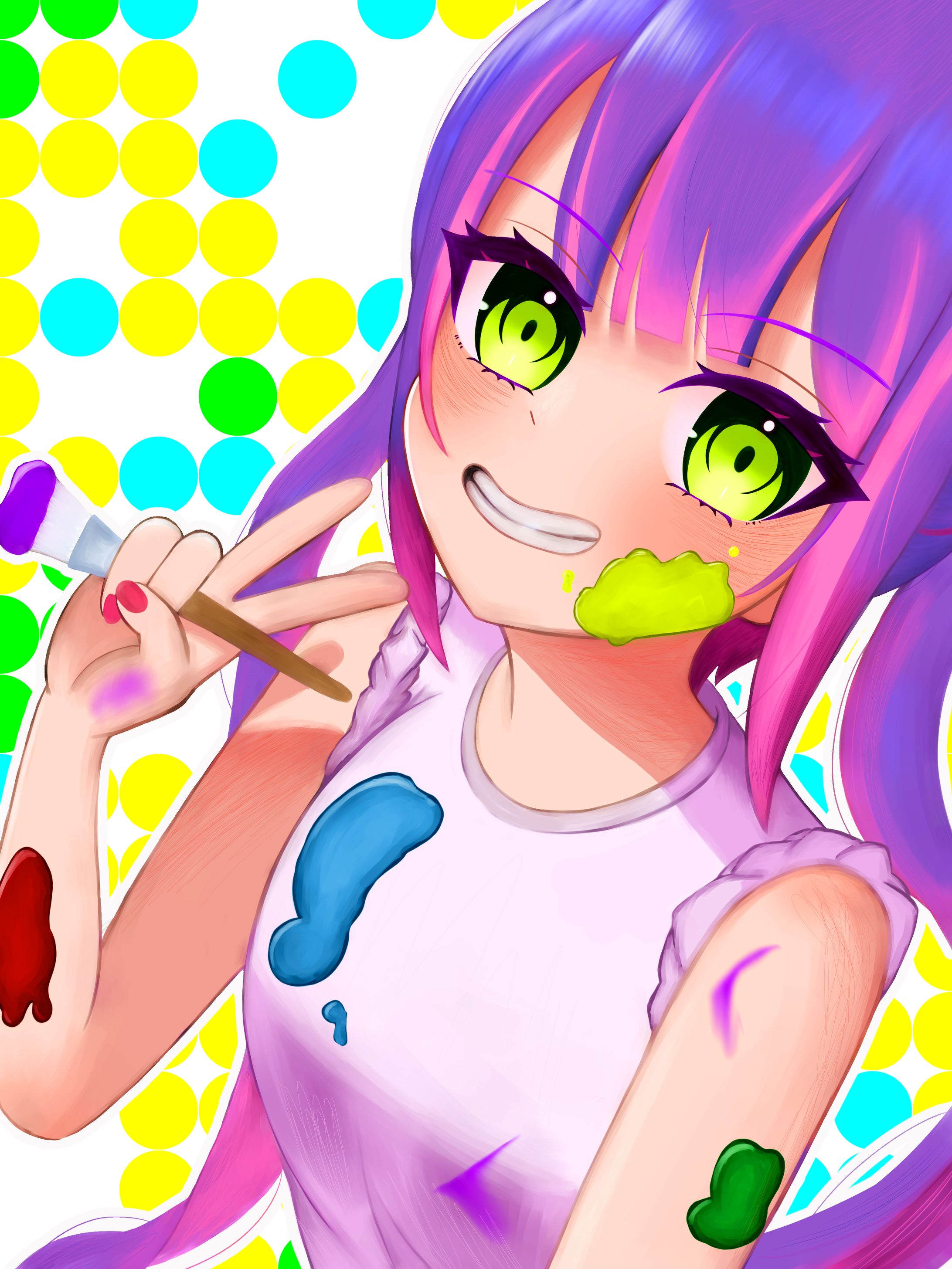 常闇トワ様ファンアート-1