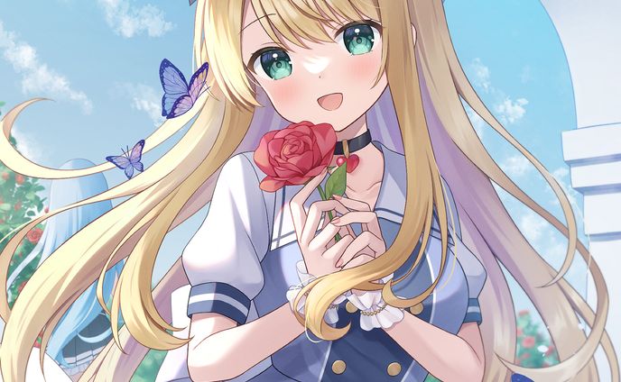 Alice in Rose Garden