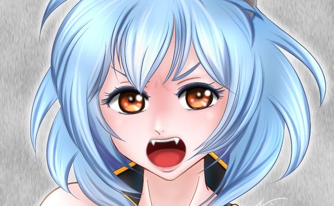 猫耳ちゃん激怒