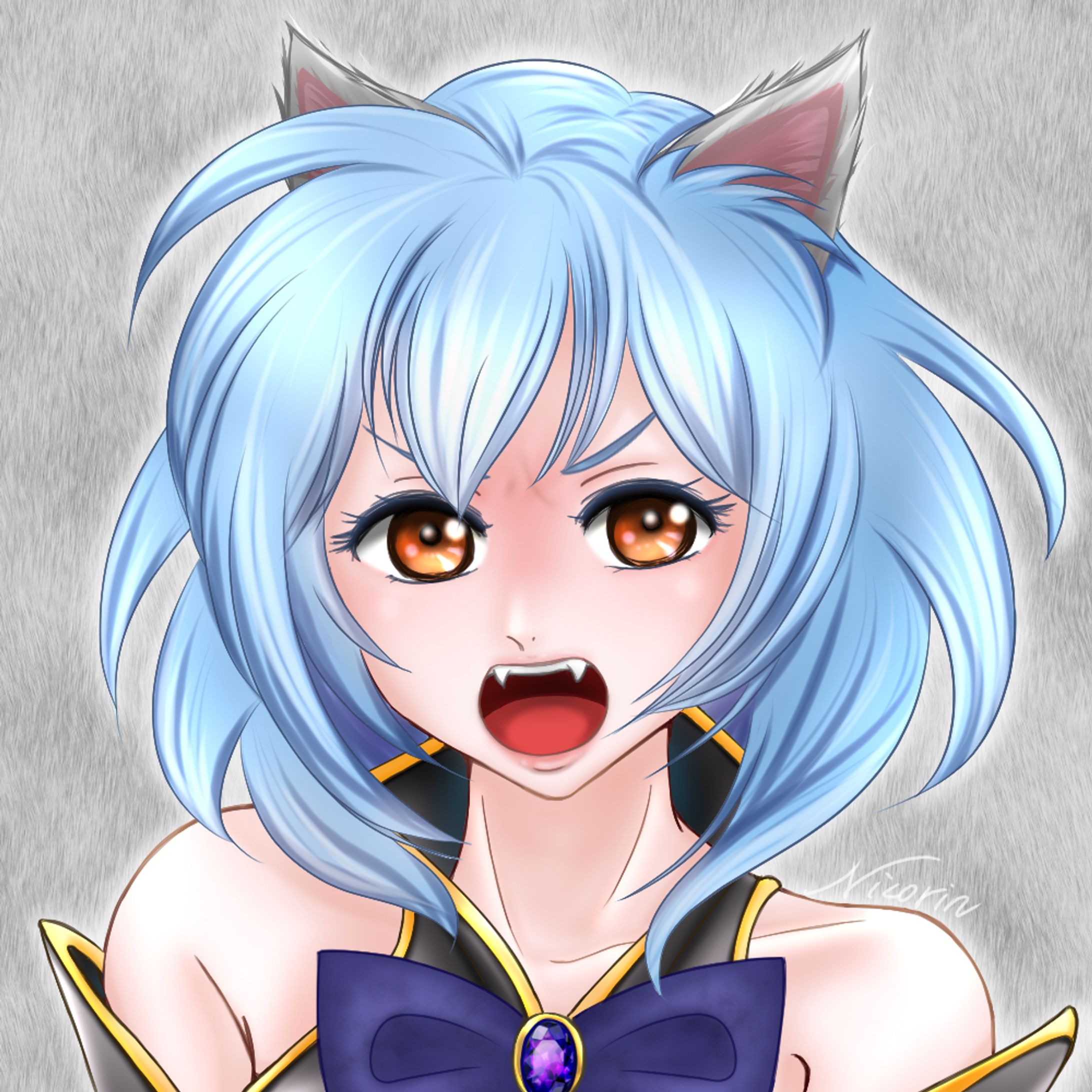 猫耳ちゃん激怒-1