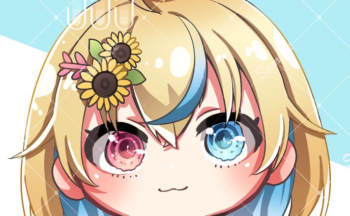 虹咲こなつ様SDイラスト（サーバースタンプ）