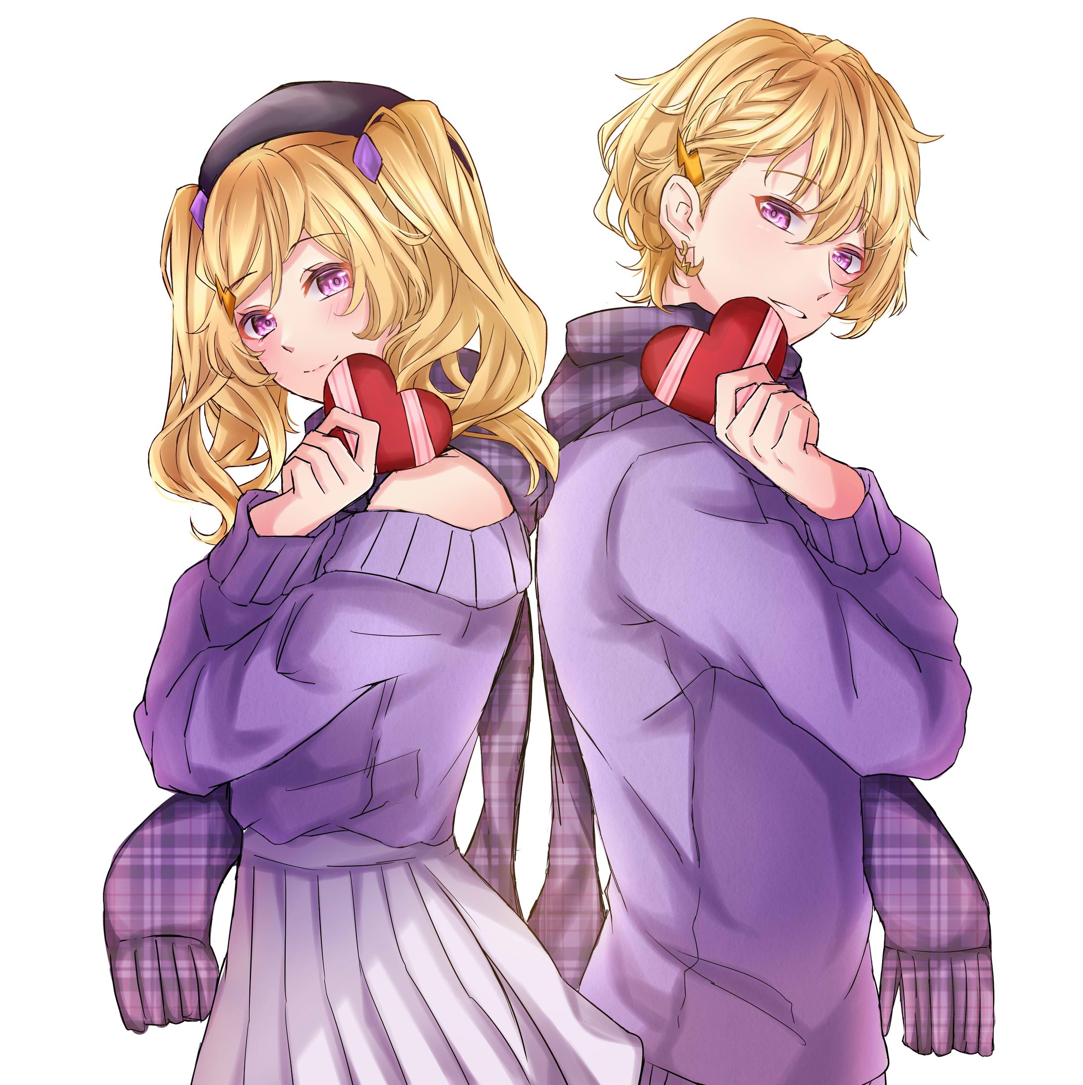 バレンタインイラスト-1