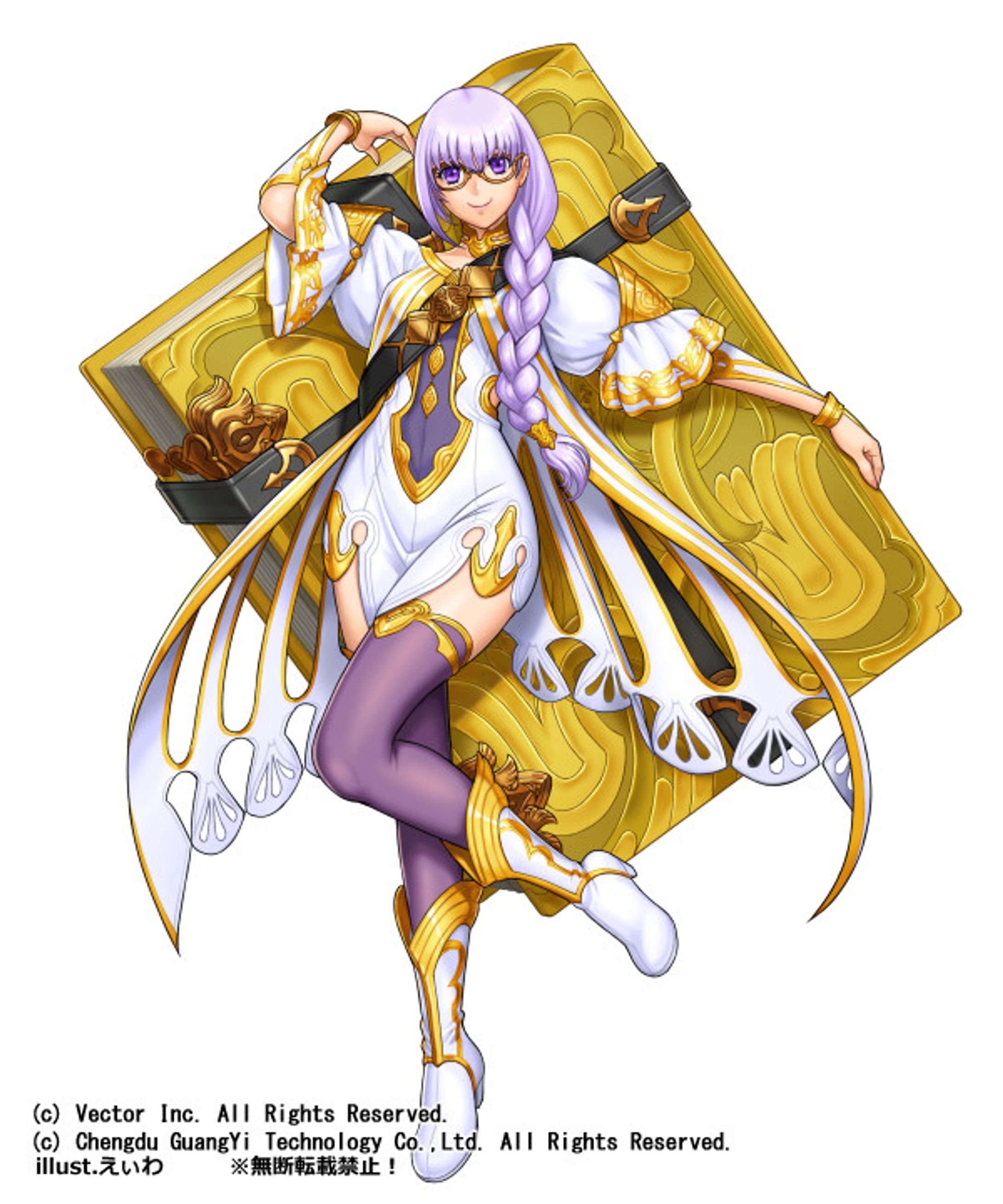 　仕事絵　ゲームキャラクターデザイン（西洋風のキャラクター）-1