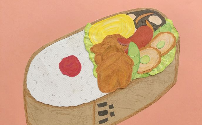 お弁当。