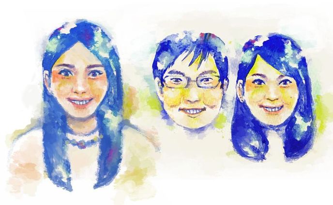 似顔絵イラスト