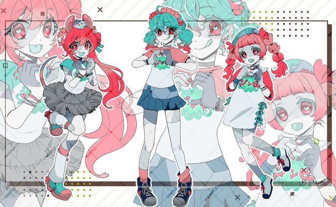【依頼】歌ってみた用立ち絵