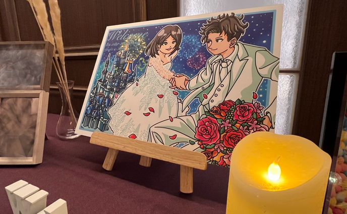 結婚式のウェルカムボード