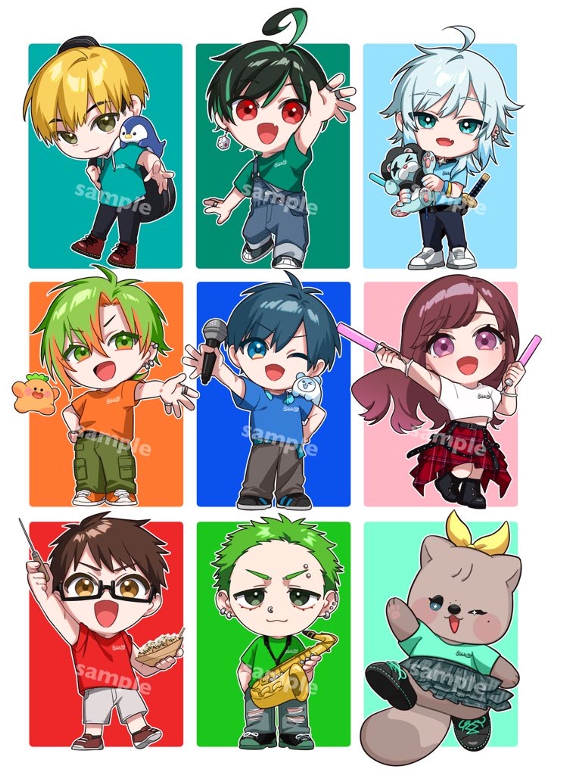 グッズイラスト/影。-1