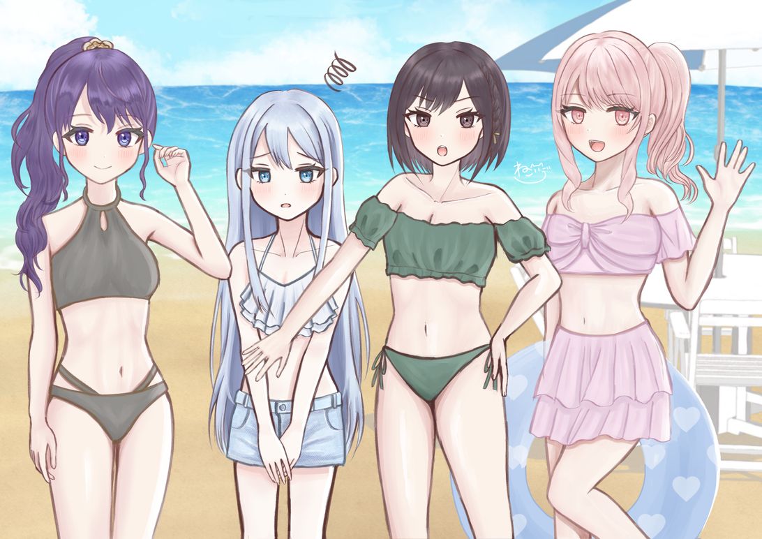 PHARFAITE ☆necomi先生コラボ☆ デザインビキニ ブラック