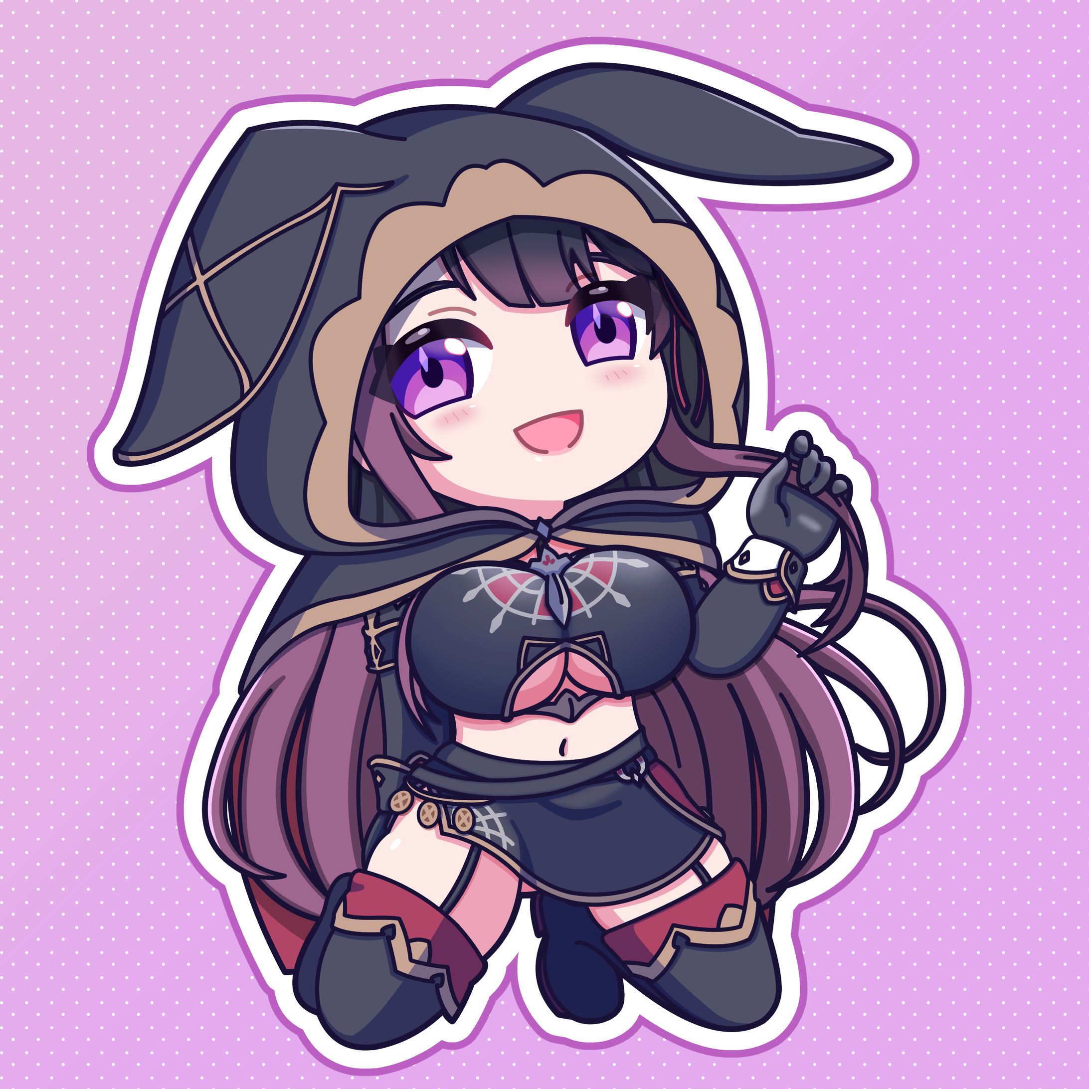 戯びび（あじゃら びび）さん ファンアート-1
