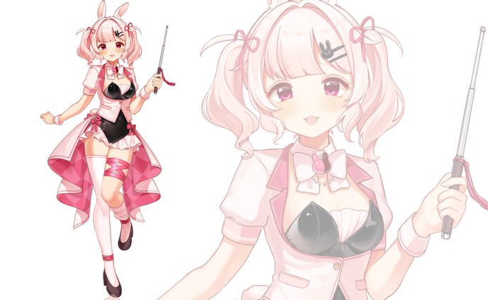 治癒兎ぷぷあ様　バニーガール衣装