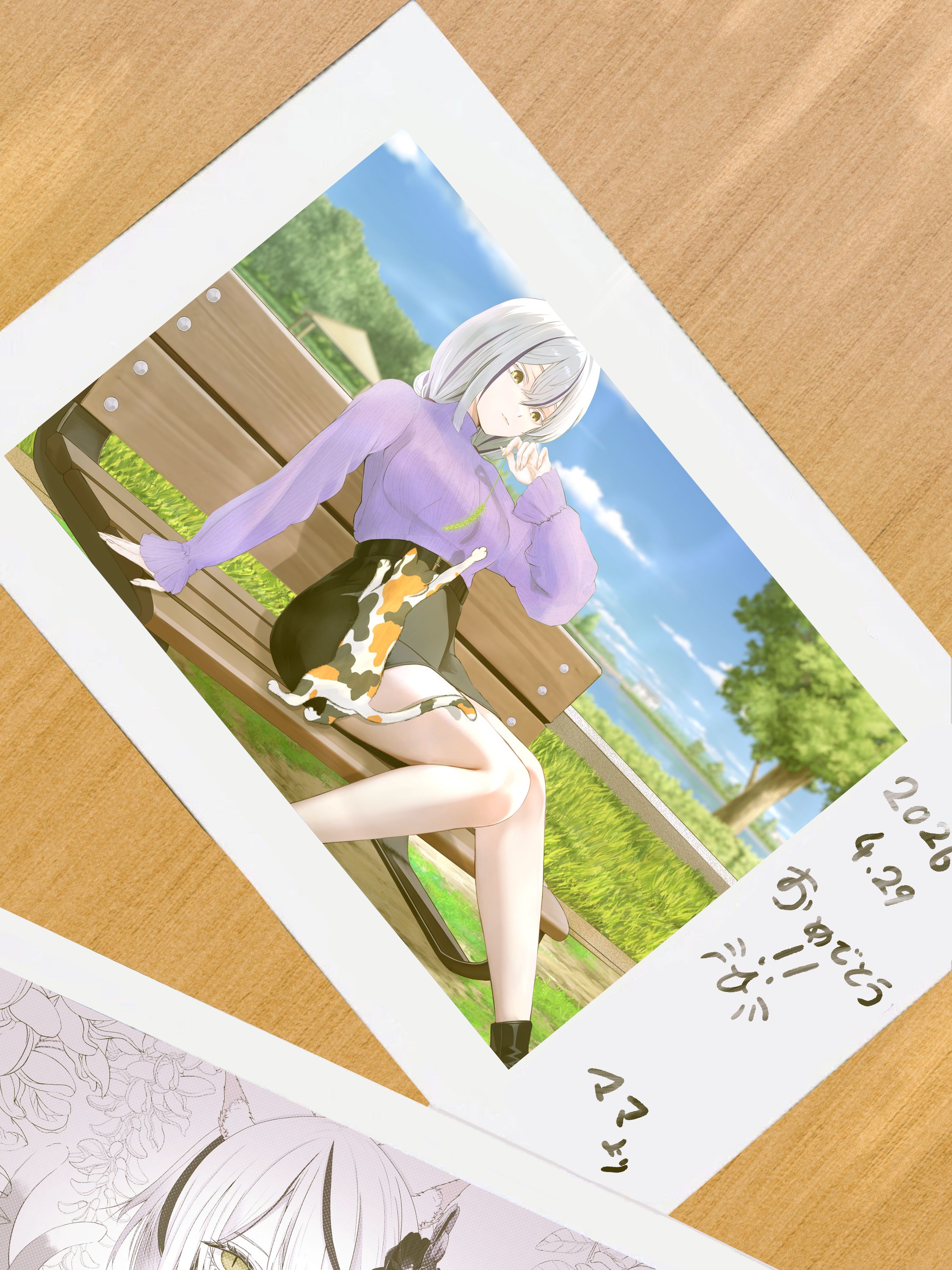 楪4月28日　1周年記念おめでとうだよー-1